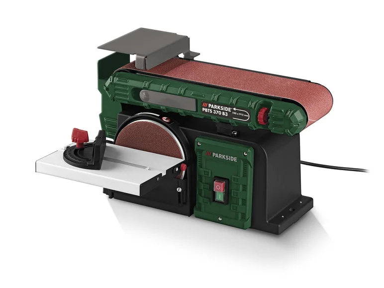 PARKSIDE Ponceuse à bande et à disque PBTS 370 B3. 370 W