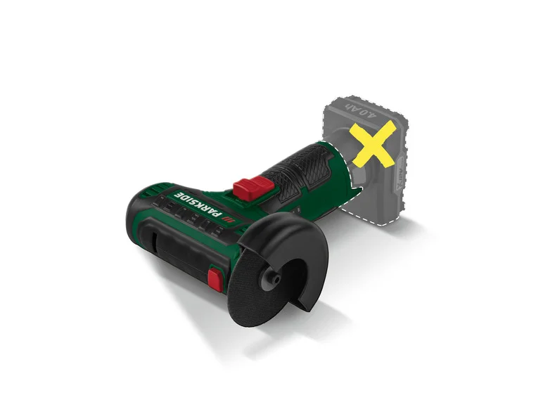 PARKSIDE Meuleuse d'angle sans fil PWSA 12 C2. 12 V