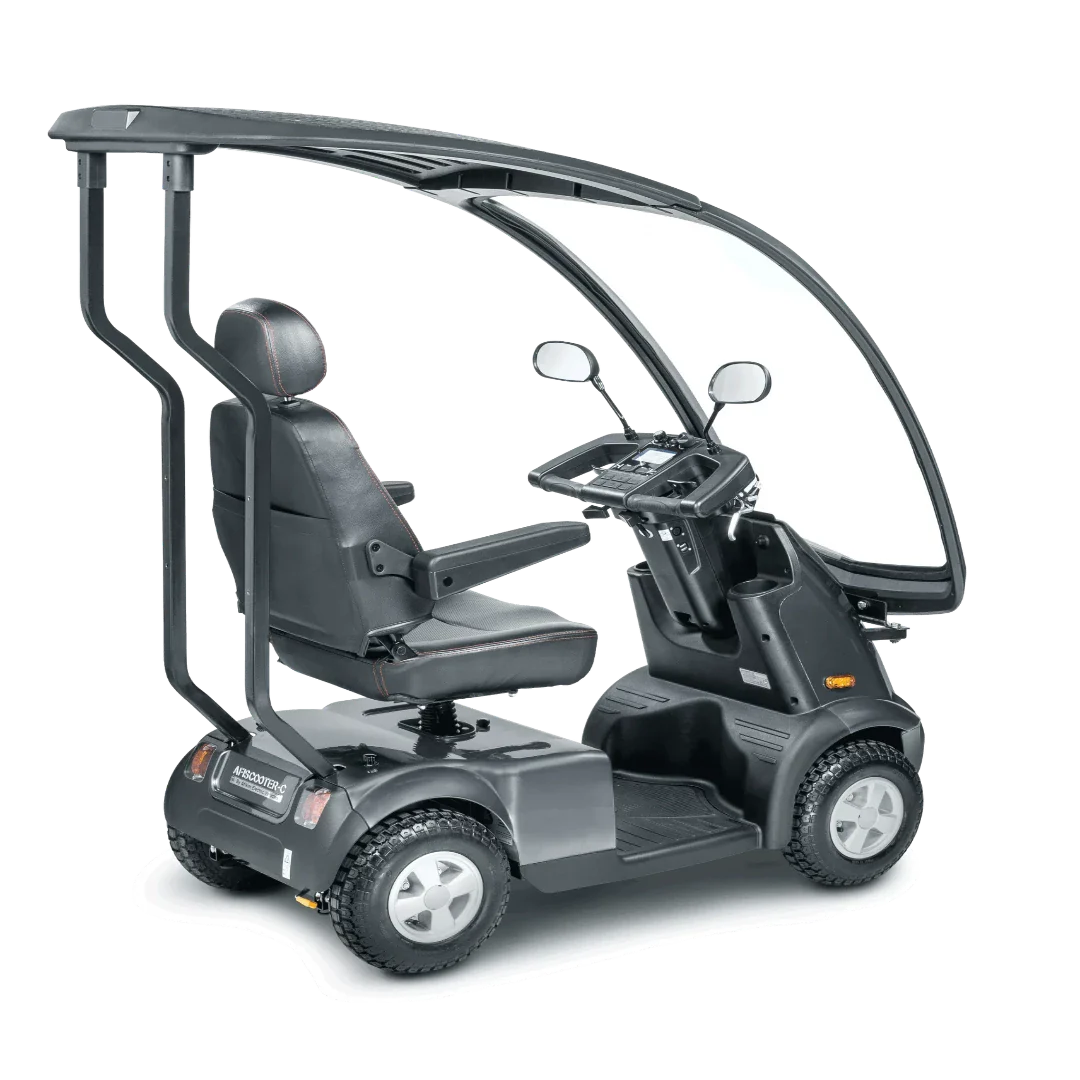 Afikim Afiscooter C4 Touring 4-Wheel Mobility Scooter with Canopy