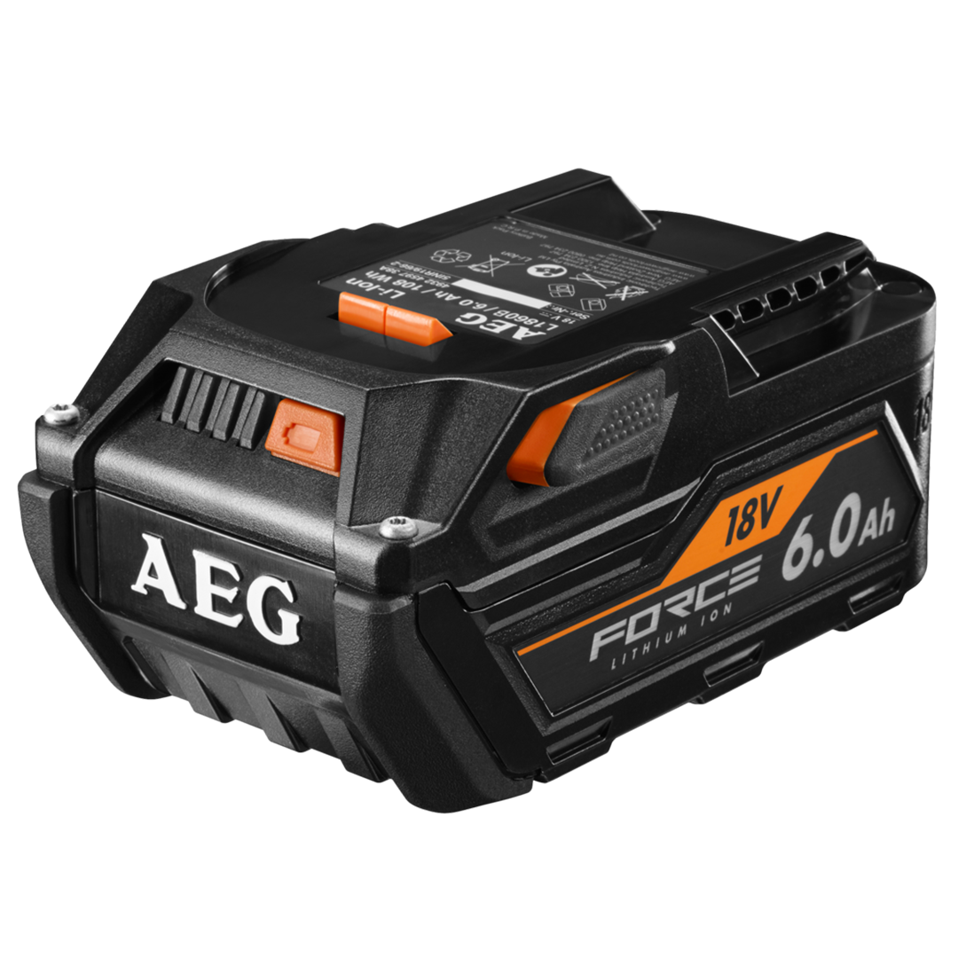 AEG 18V 6.0AH 8 PIECE POWER COMBO KIT WITH FUSION & FORCE