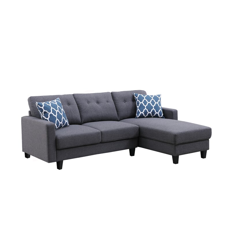 Yadira 84′′ Wide Reversible Sofa & Chaise