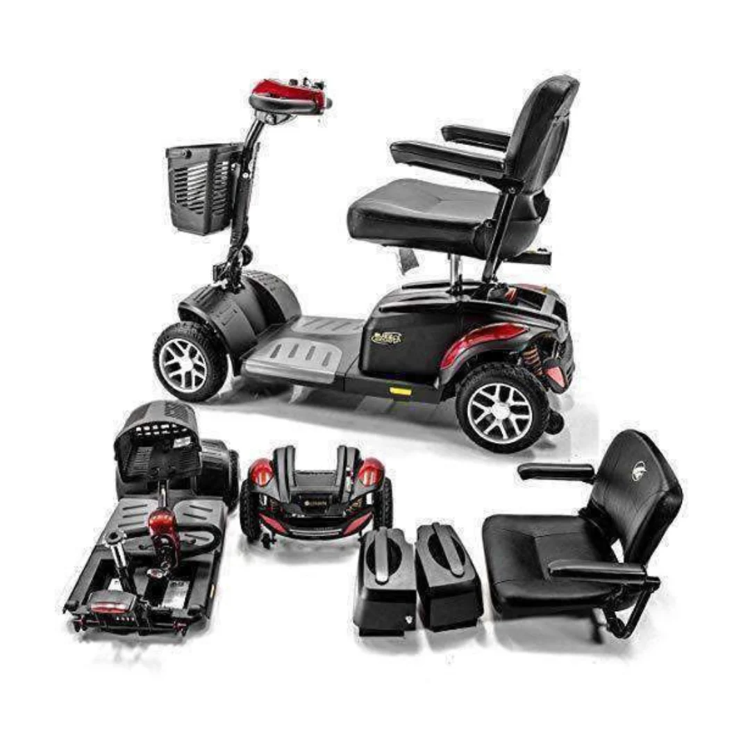 Golden Technologies BuzzAround EX Extreme 4-Wheel Heavy Duty Long Range Travel Scooter