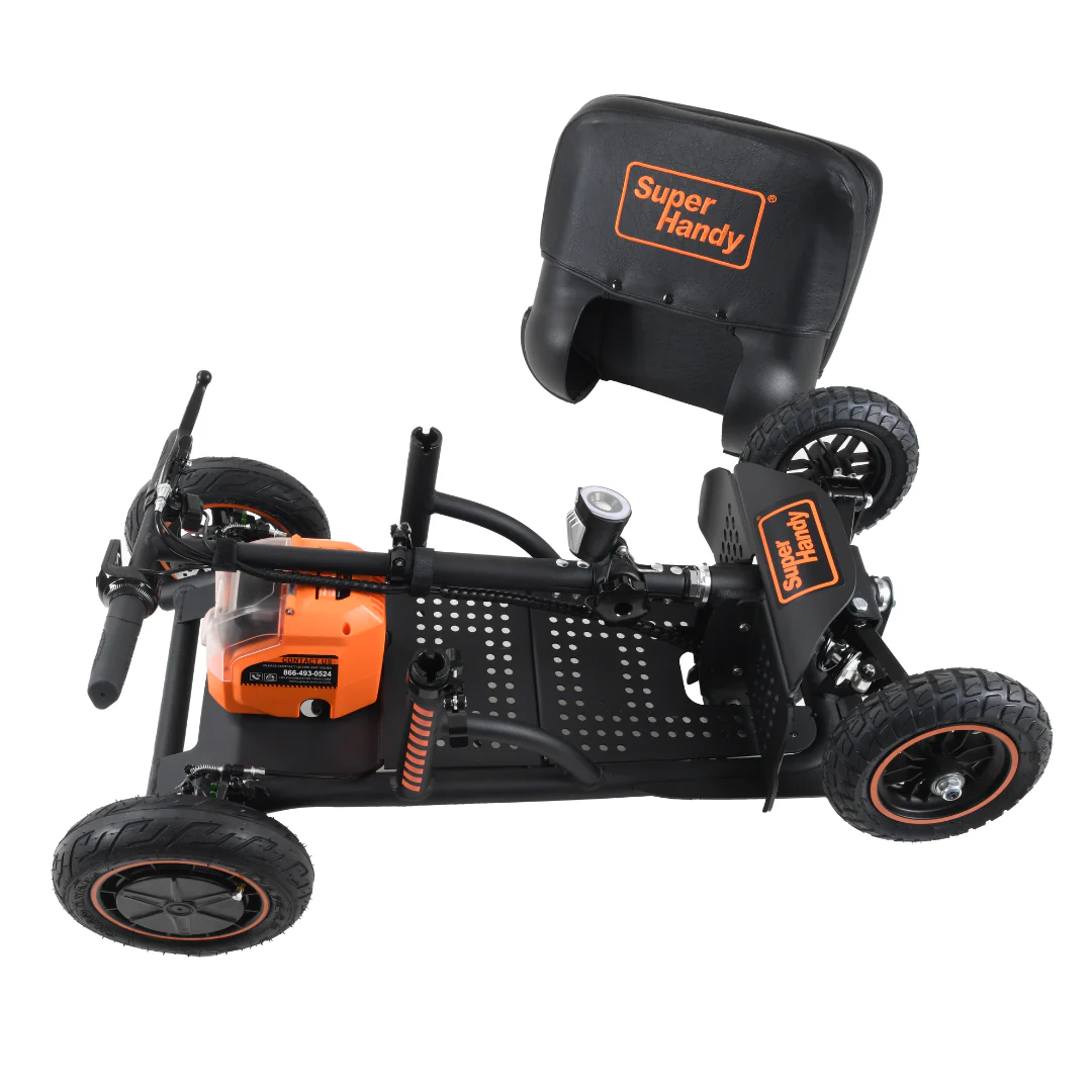 SuperHandy Explorer 4-Wheel Portable Mobility Scooter with Suspension