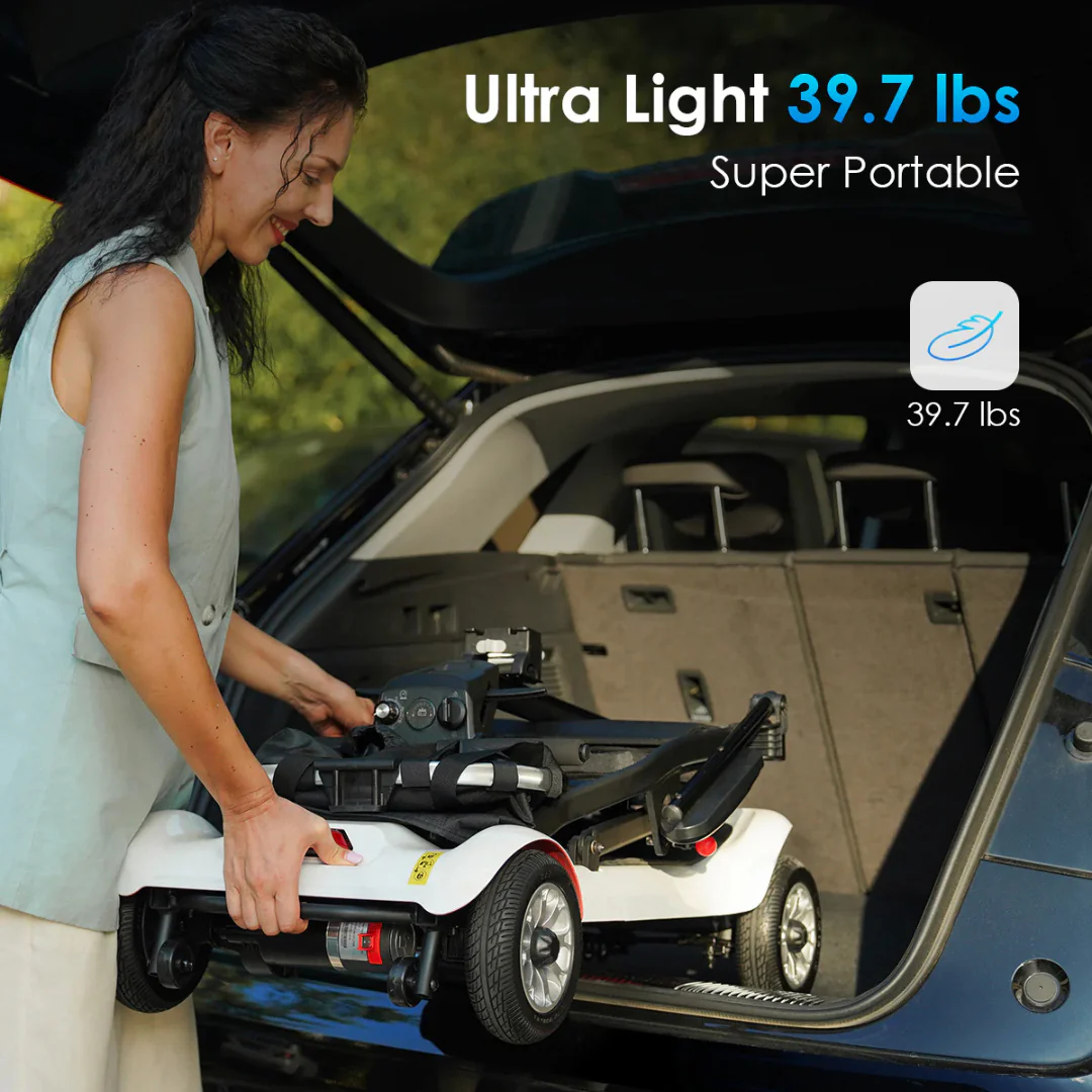 Paiseec D3 Lightweight Mobility Scooter - FAA Approved