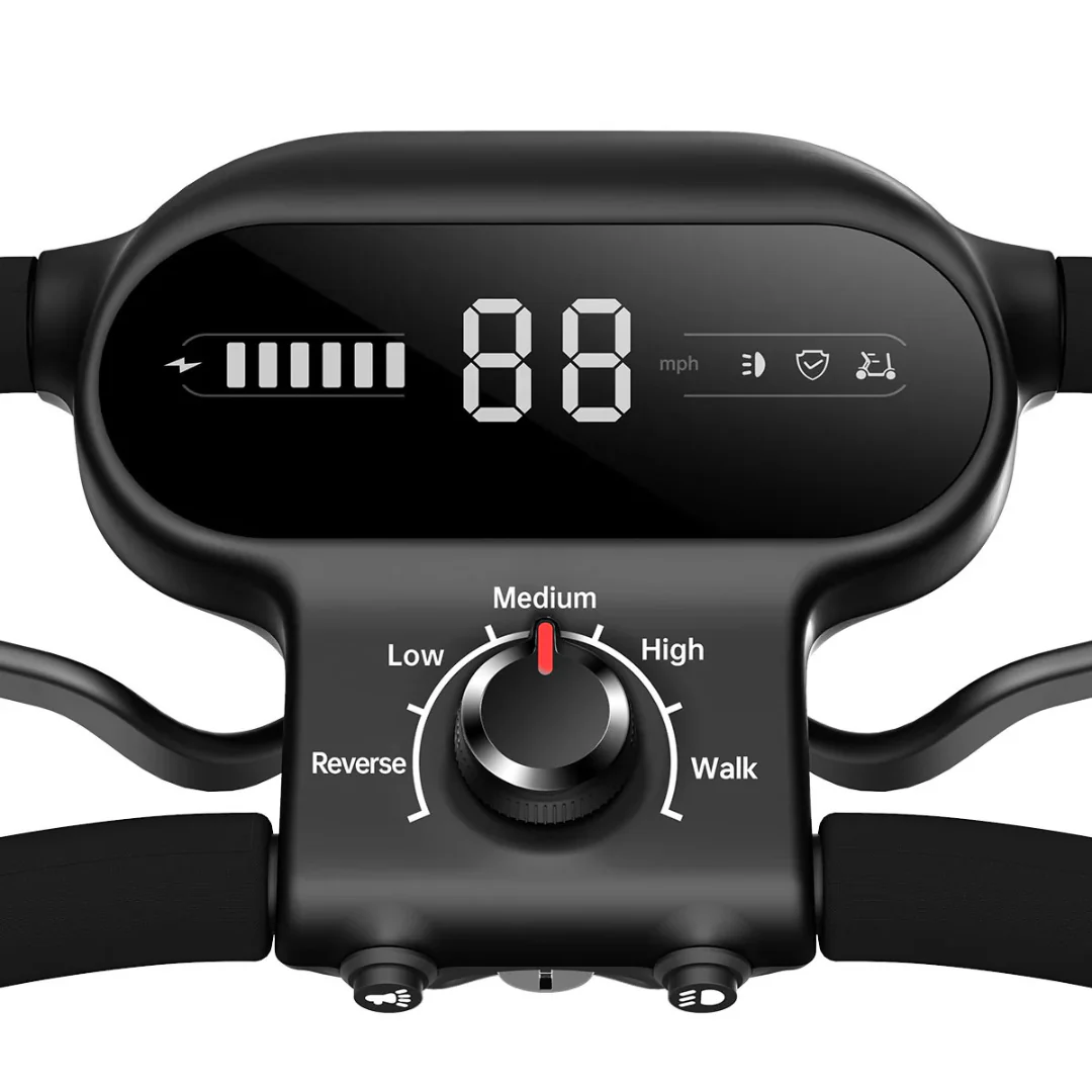 Paiseec S1 Long Range Portable Mobility Scooter with XL LCD Screen