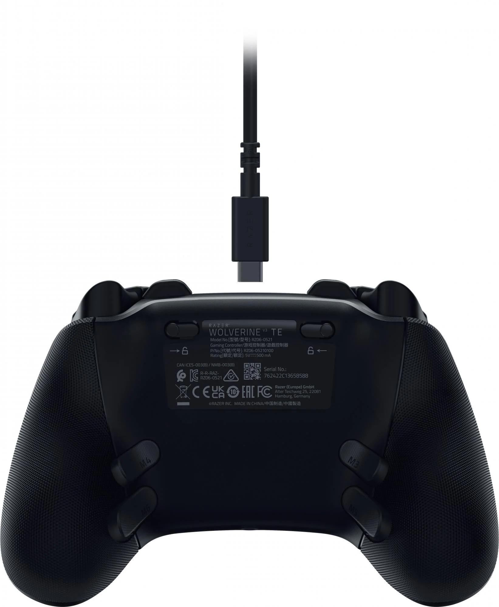 Razer – Wolverine V3 Tournament Edition – Kablet Controller til Xbox & PC – Sort