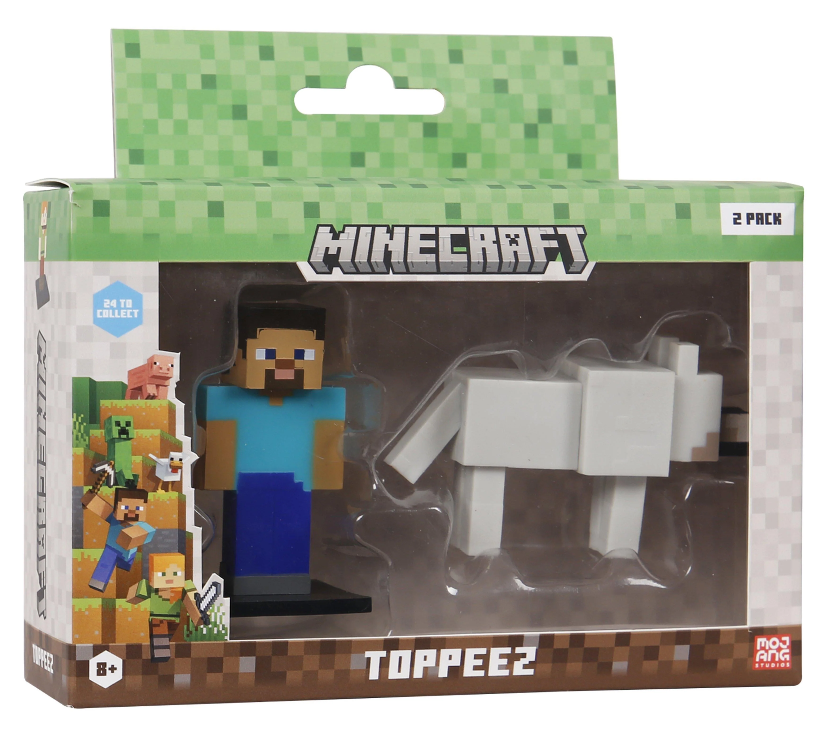Minecraft – 3D Figur 2-Pack