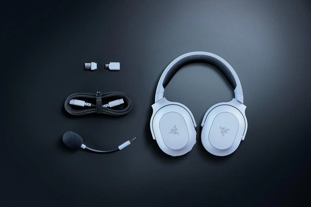 Razer – Barracuda X Chroma – Trådløst Gaming Headset (Hvid)