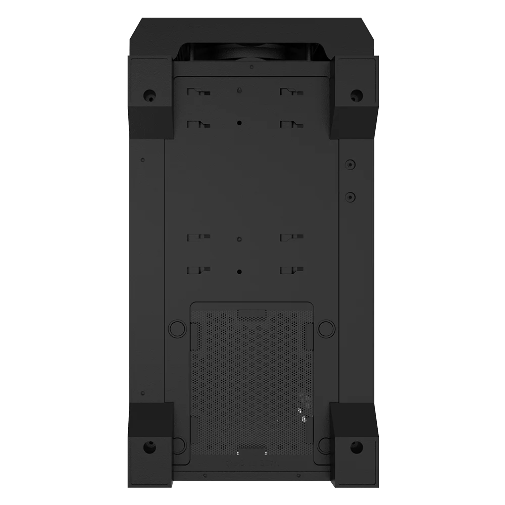 Montech Air 100 ARGB Schwarz – Micro ATX. gehärtetes Glas. 4x ARGB-Lüfter im Lieferumfang enthalten