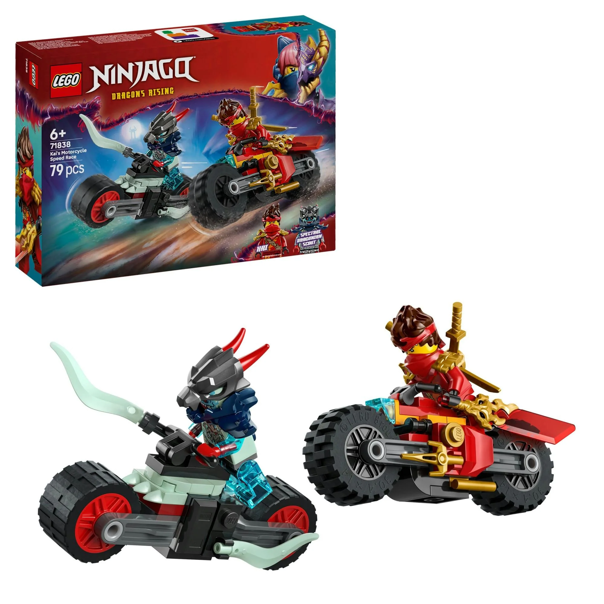 LEGO NINJAGO – Kai's Motorcykelvæddeløb