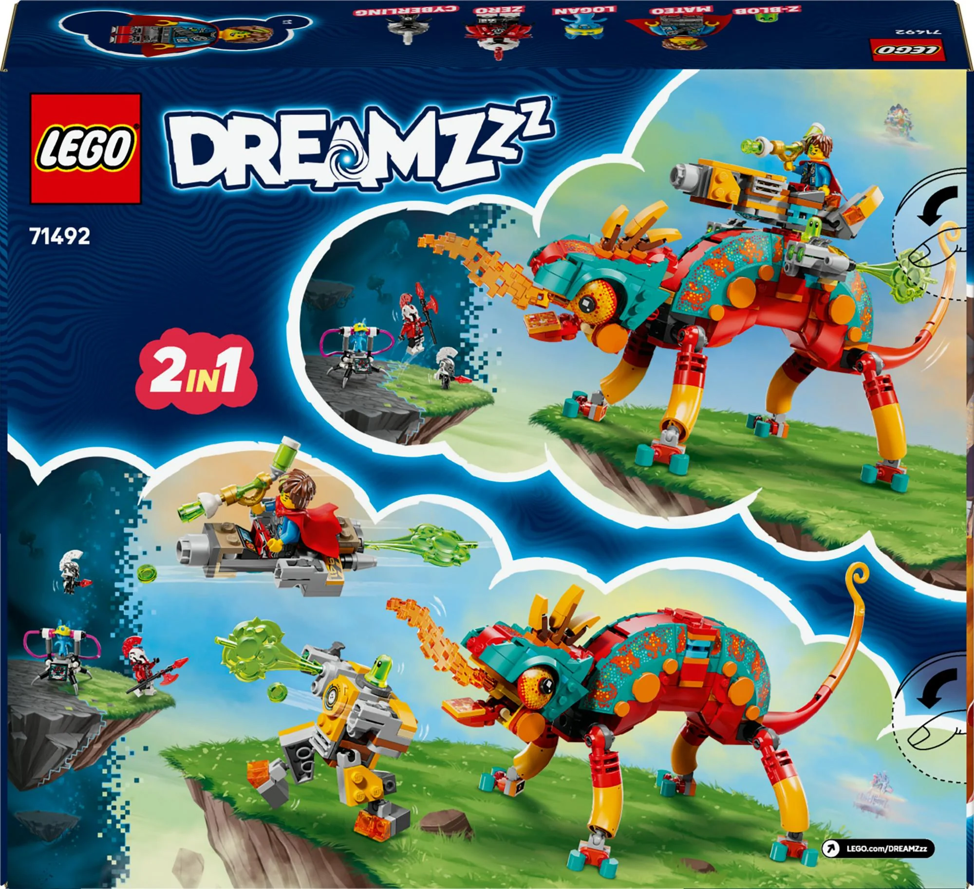 LEGO DREAMZzz – Mateo's Ildkamæleon