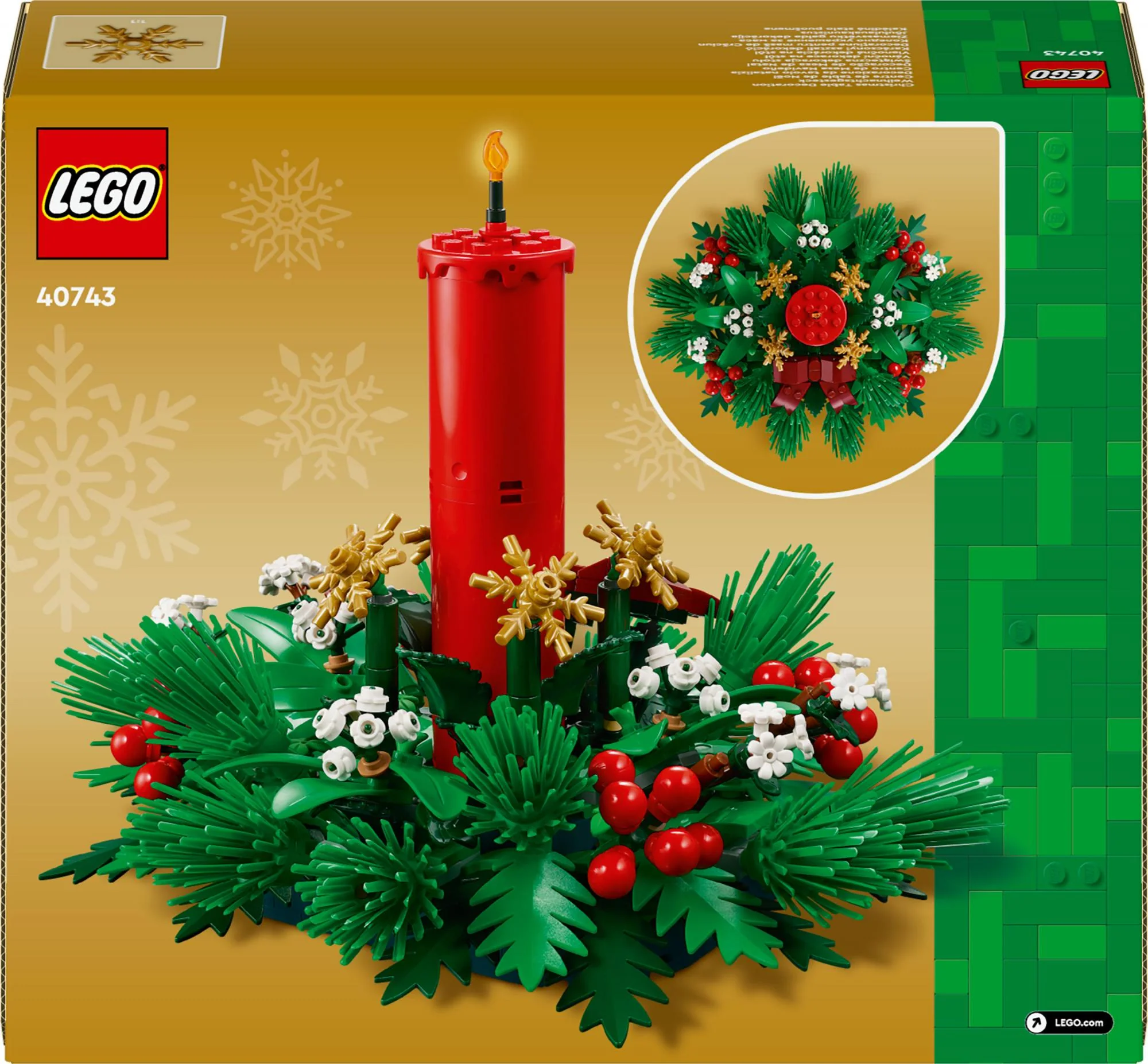 LEGO Iconic – Christmas Table Decoration