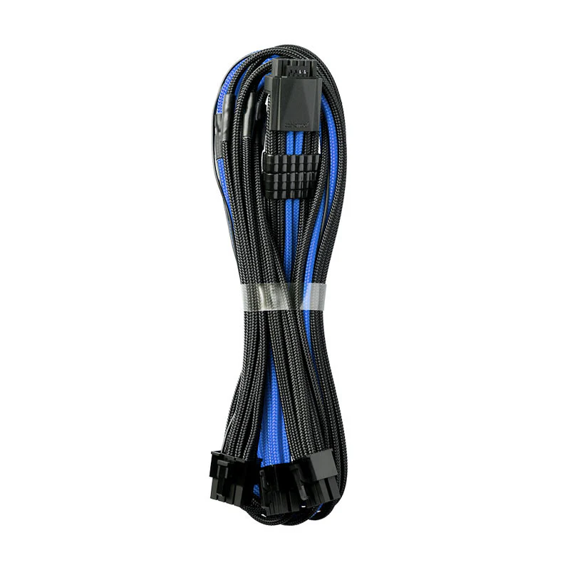 CableMod C-Series Pro ModMesh 12VHPWR auf 3x PCI-e Kabel für Corsair – 60 cm. schwarz/blau