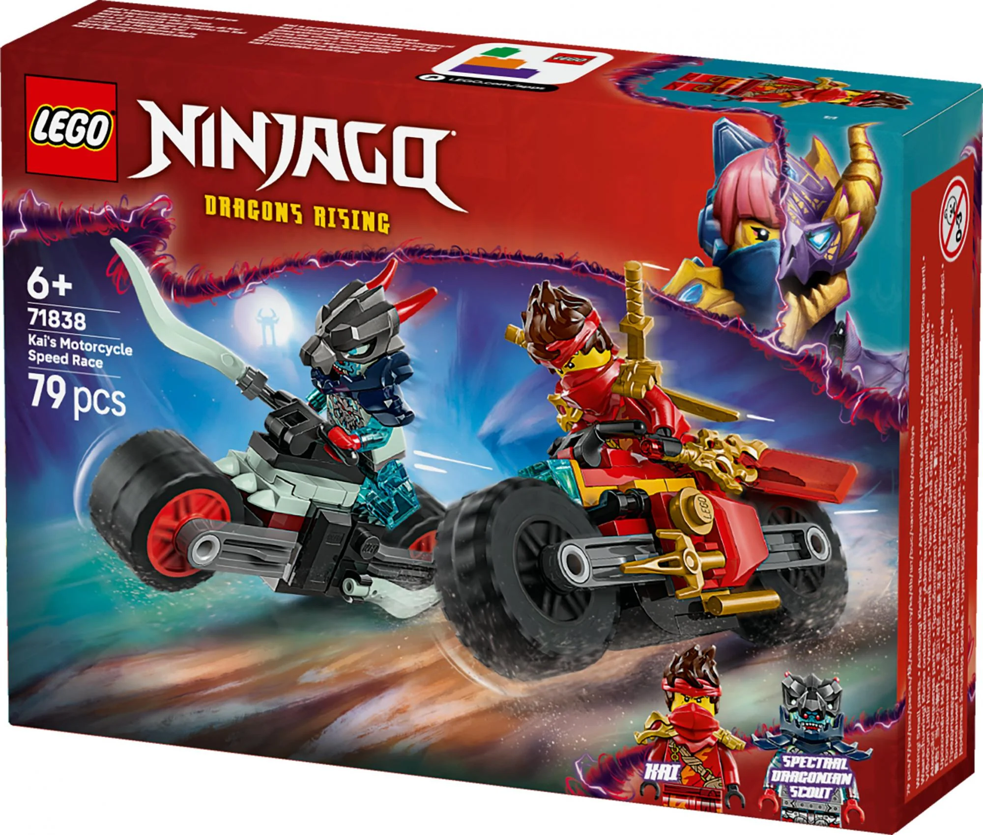 LEGO NINJAGO – Kai's Motorcykelvæddeløb