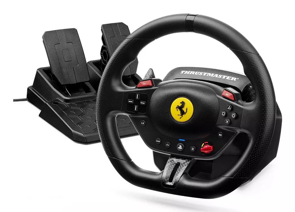 THRUSTMASTER T98-P FERRARI 296 GTB - Rat/Pedal - PC/PS4/PS5