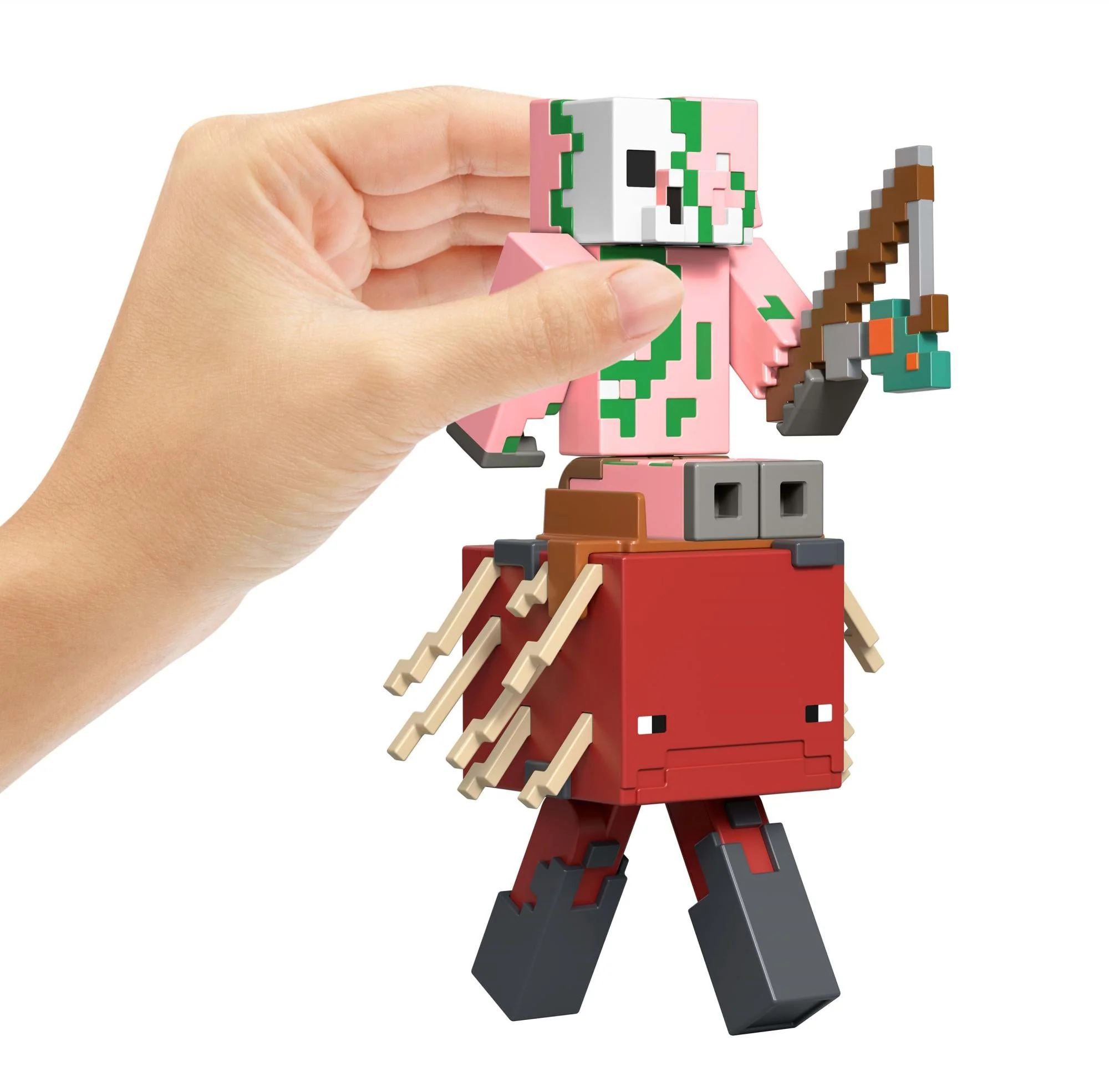 Minecraft Core Figur 2-Pack – Zombified Piglin & Strider