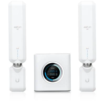 Ubiquiti AmpliFi HD WiFi System AC1750 - Router + 2 Mesh Points