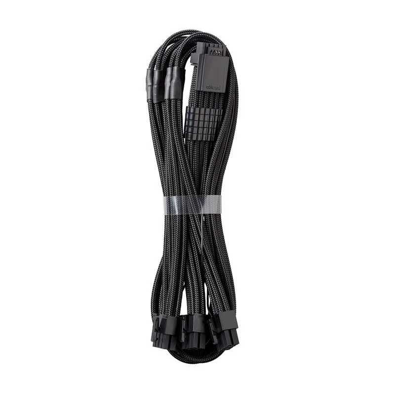 CableMod C-Series Pro ModMesh 12VHPWR auf 3x PCI-e Kabel für Corsair – 60 cm. schwarz