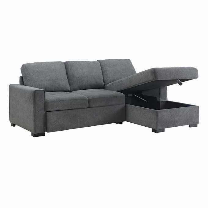 Kendale Sleeper Sofa with Storage Chaise - Online Shop