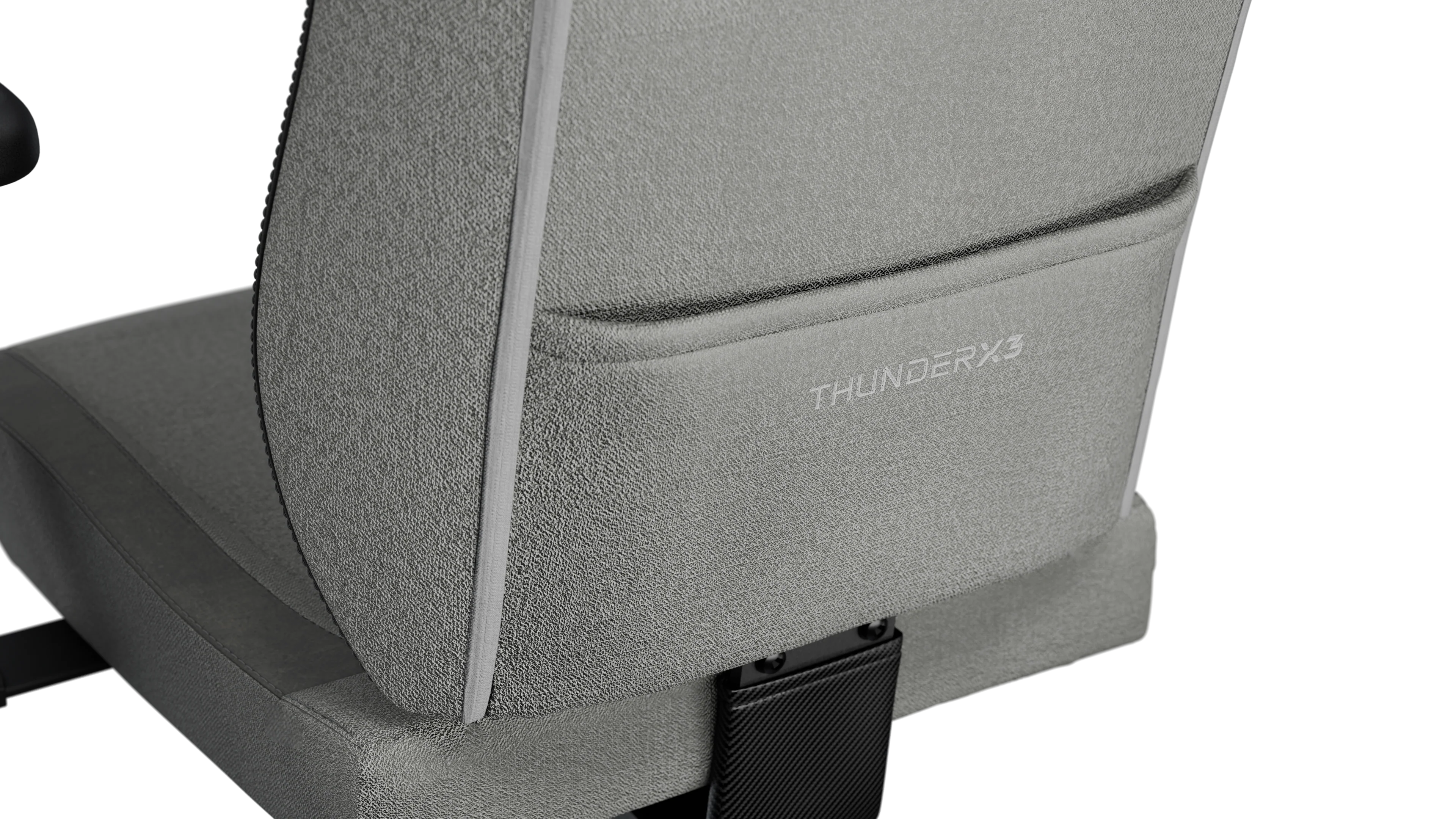 ThunderX3 TX3 SOLO – Loft Air Light Grey Kontorstol med SYNC4 og 6D Justering (125 kg max)