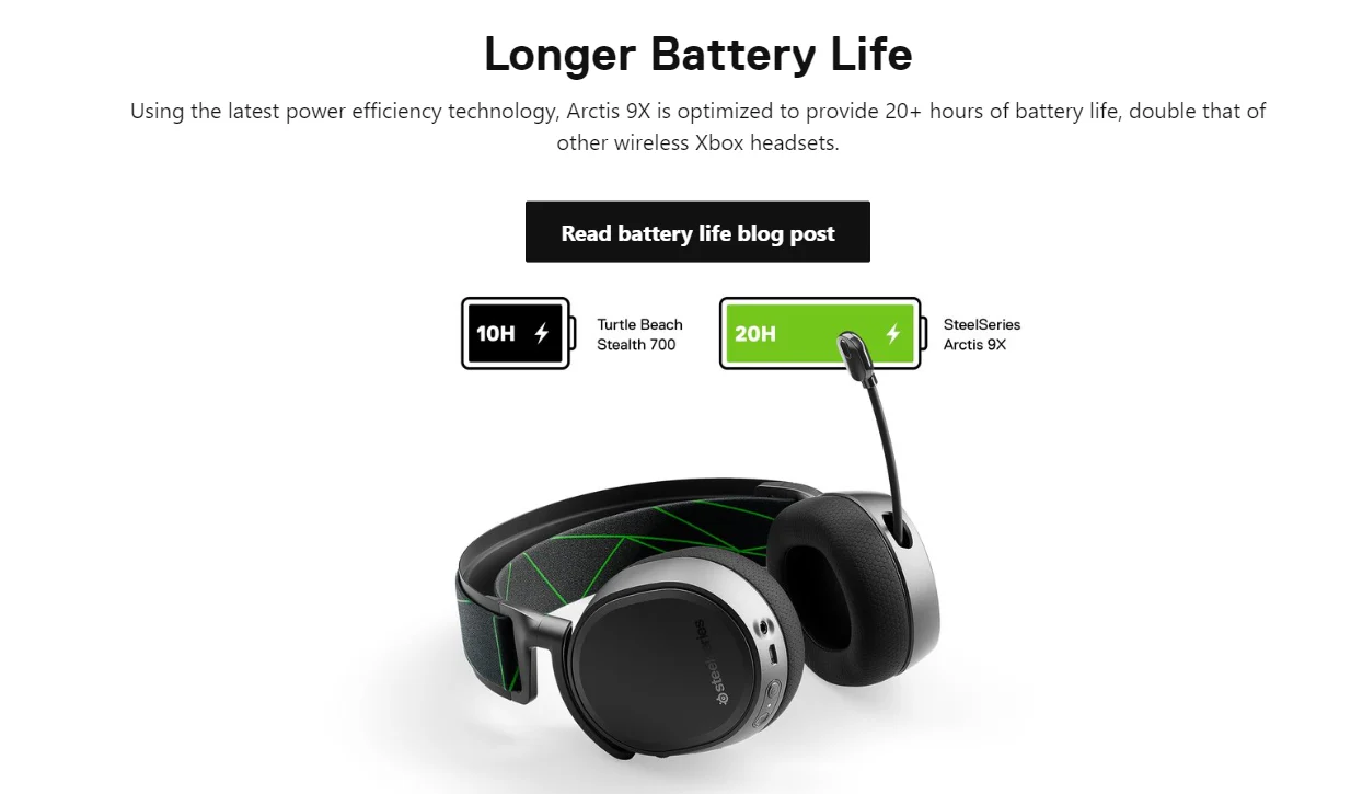 Steelseries – Arctis 9X – Kabelloses Xbox-Gaming-Headset