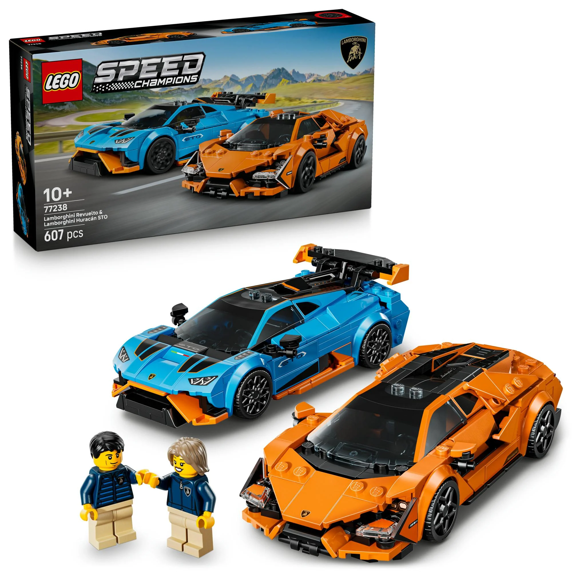 LEGO Speed Champions – Lamborghini Revuelto & Huracán STO