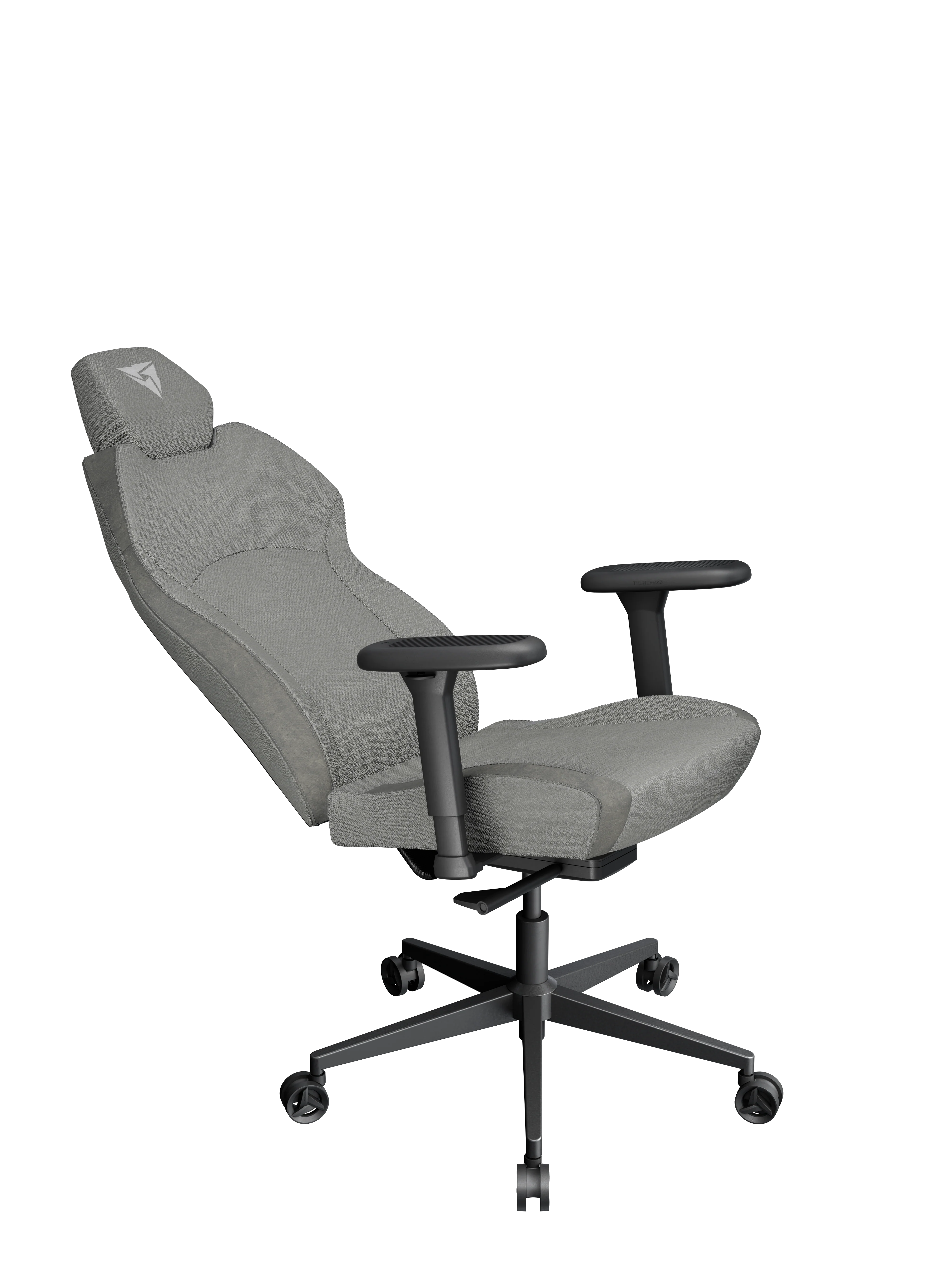 ThunderX3 TX3 SOLO – Loft Air Light Grey Kontorstol med SYNC4 og 6D Justering (125 kg max)