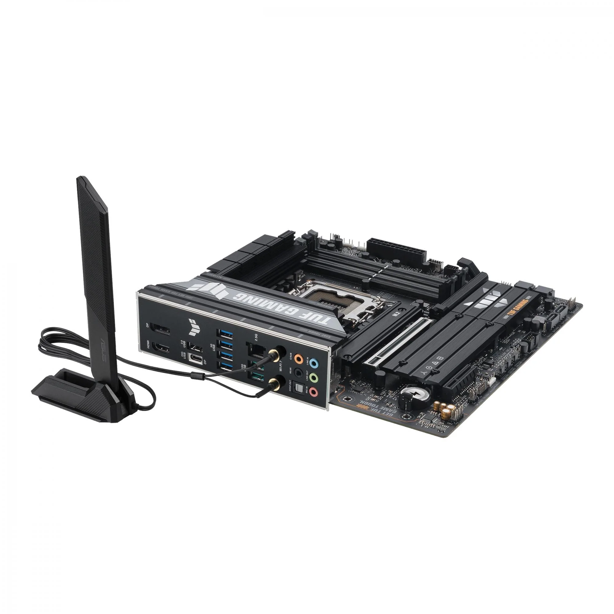 ASUS TUF GAMING B860M-PLUS WIFI (mATX. B860. LGA 1851. DDR5)