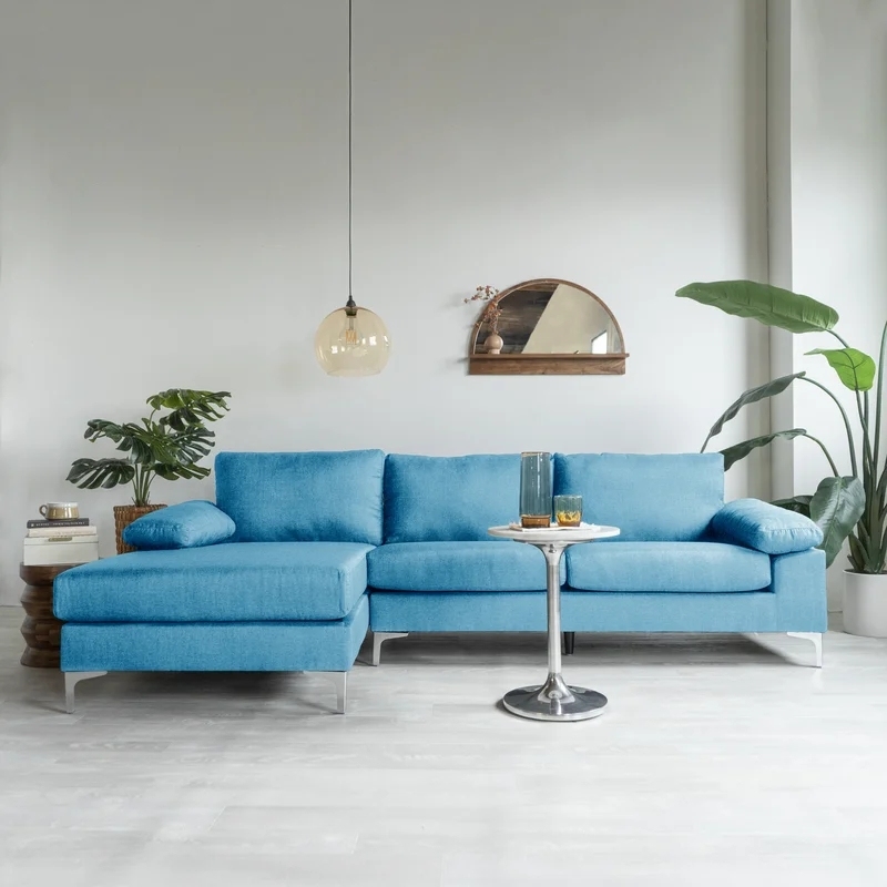 Orlowski 101鈥测€?Wide Left Hand Facing Sofa & Chaise - Online Shop