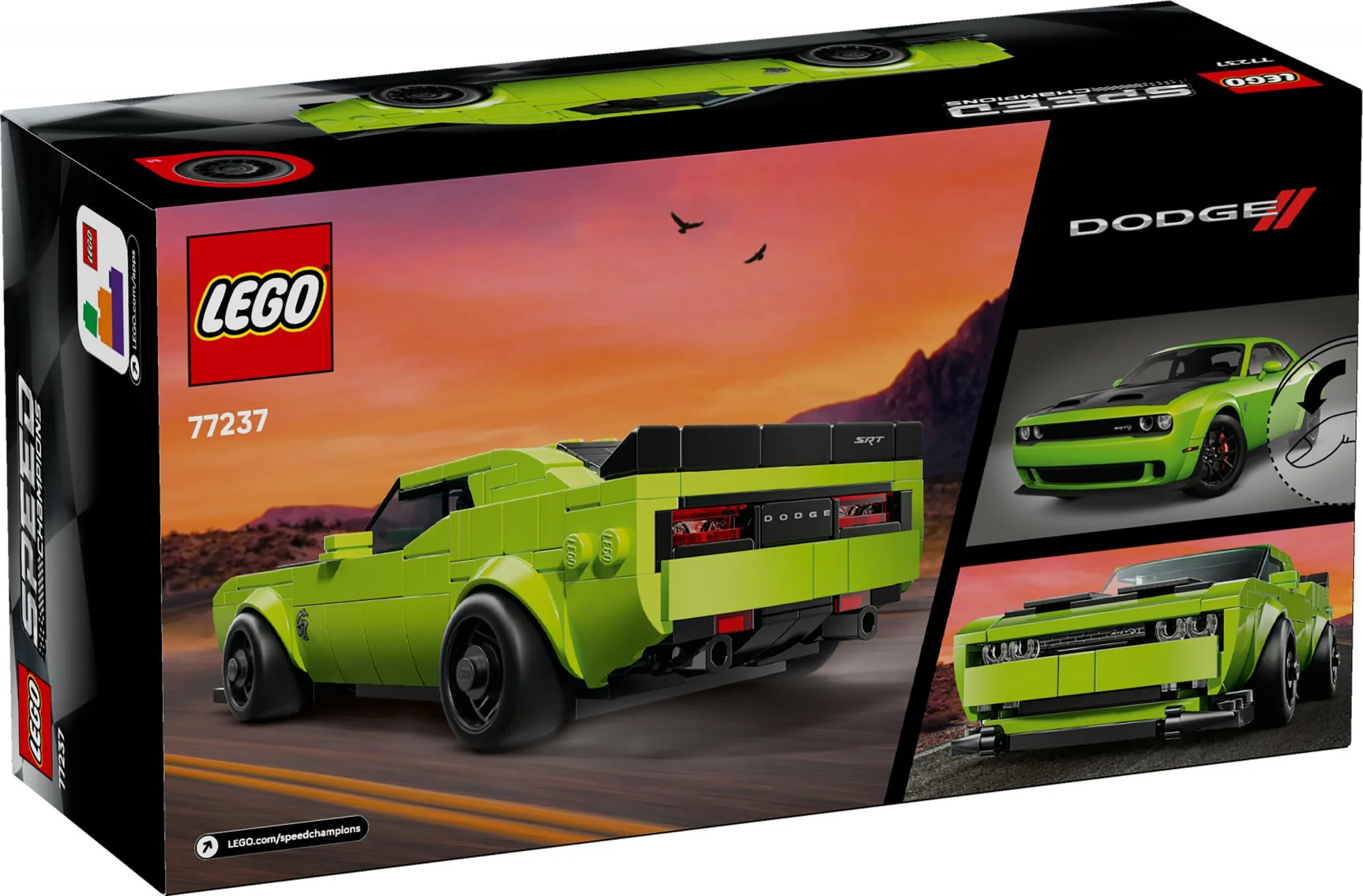 LEGO Speed Champions – Dodge Challenger SRT Hellcat Sportsvog