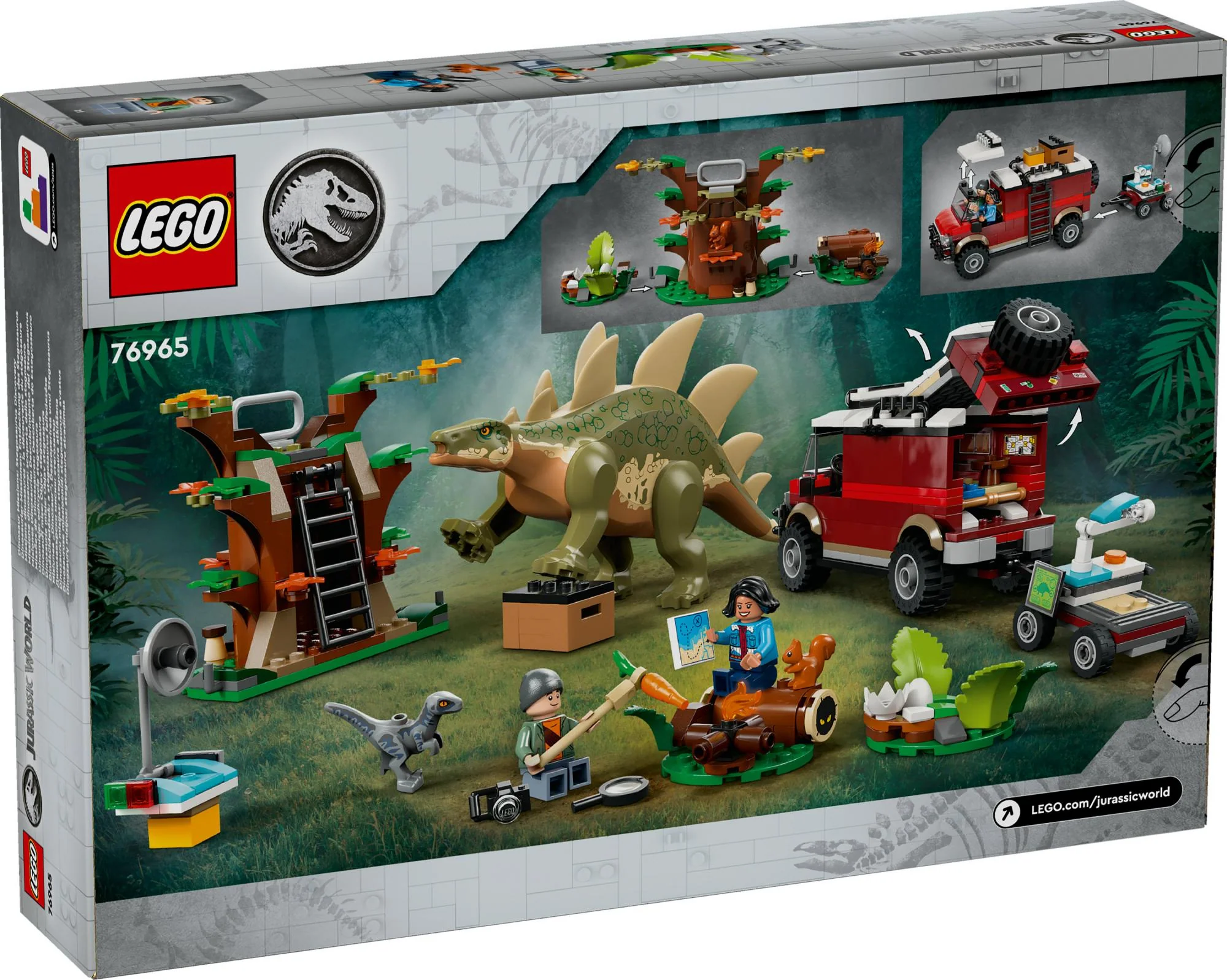 LEGO Jurassic World – Dinosaur Missioner: Stegosaurus-opdagelse