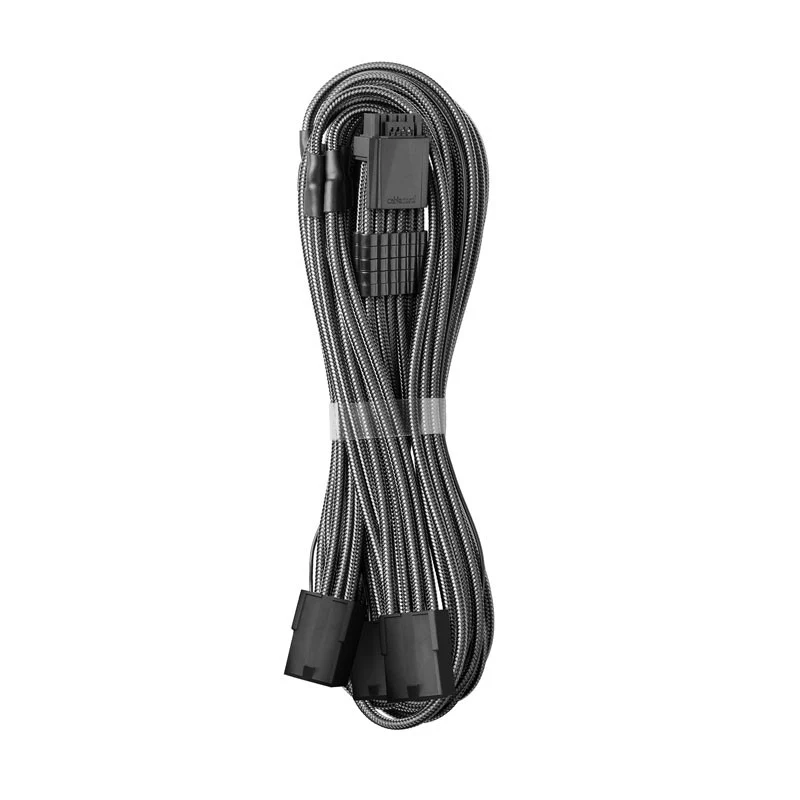 CableMod Pro ModMesh 12VHPWR auf 3x PCI-e Kabel – 45 cm. Carbon