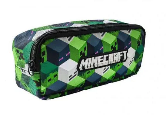 Minecraft Attack Penalhus – 23 cm (Cylinderformet. Grøn)