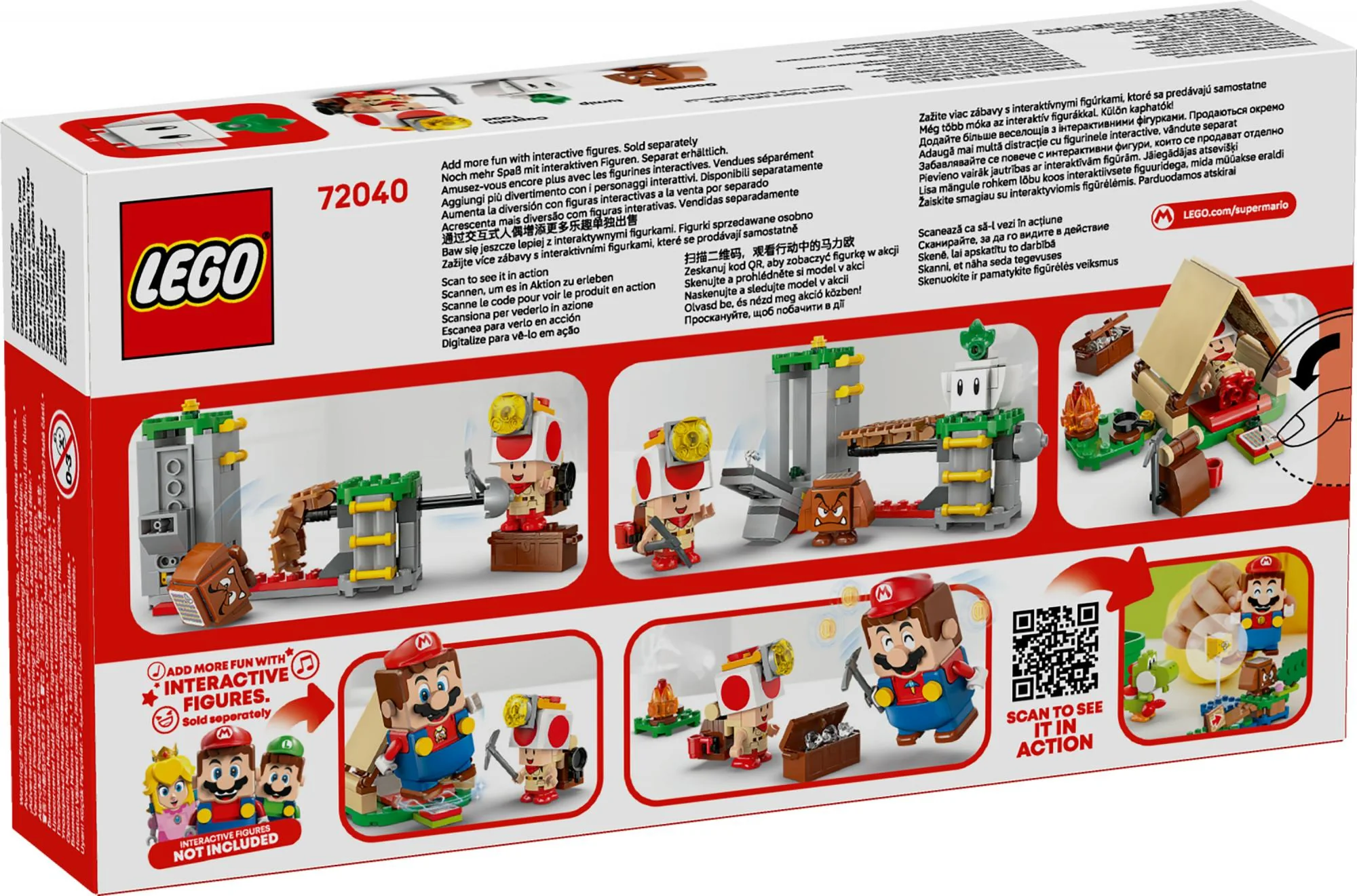 LEGO Super Mario – Kaptajn Toads Lejr