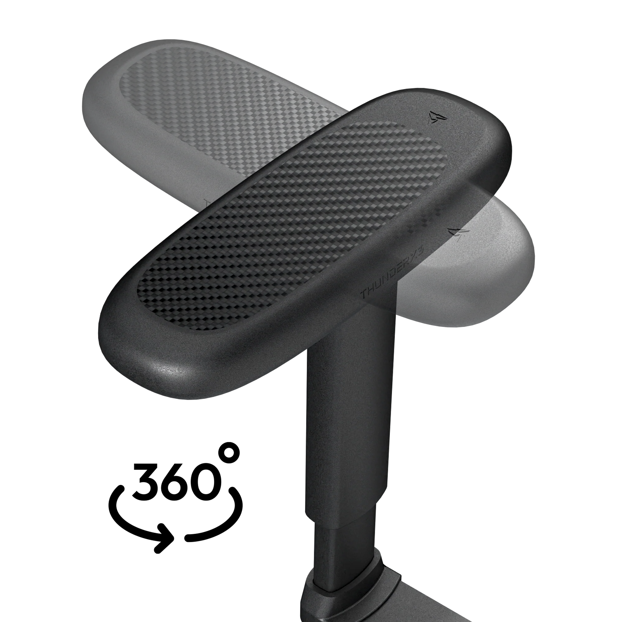 ThunderX3 TX3 SOLO – Loft Air Light Grey Kontorstol med SYNC4 og 6D Justering (125 kg max)