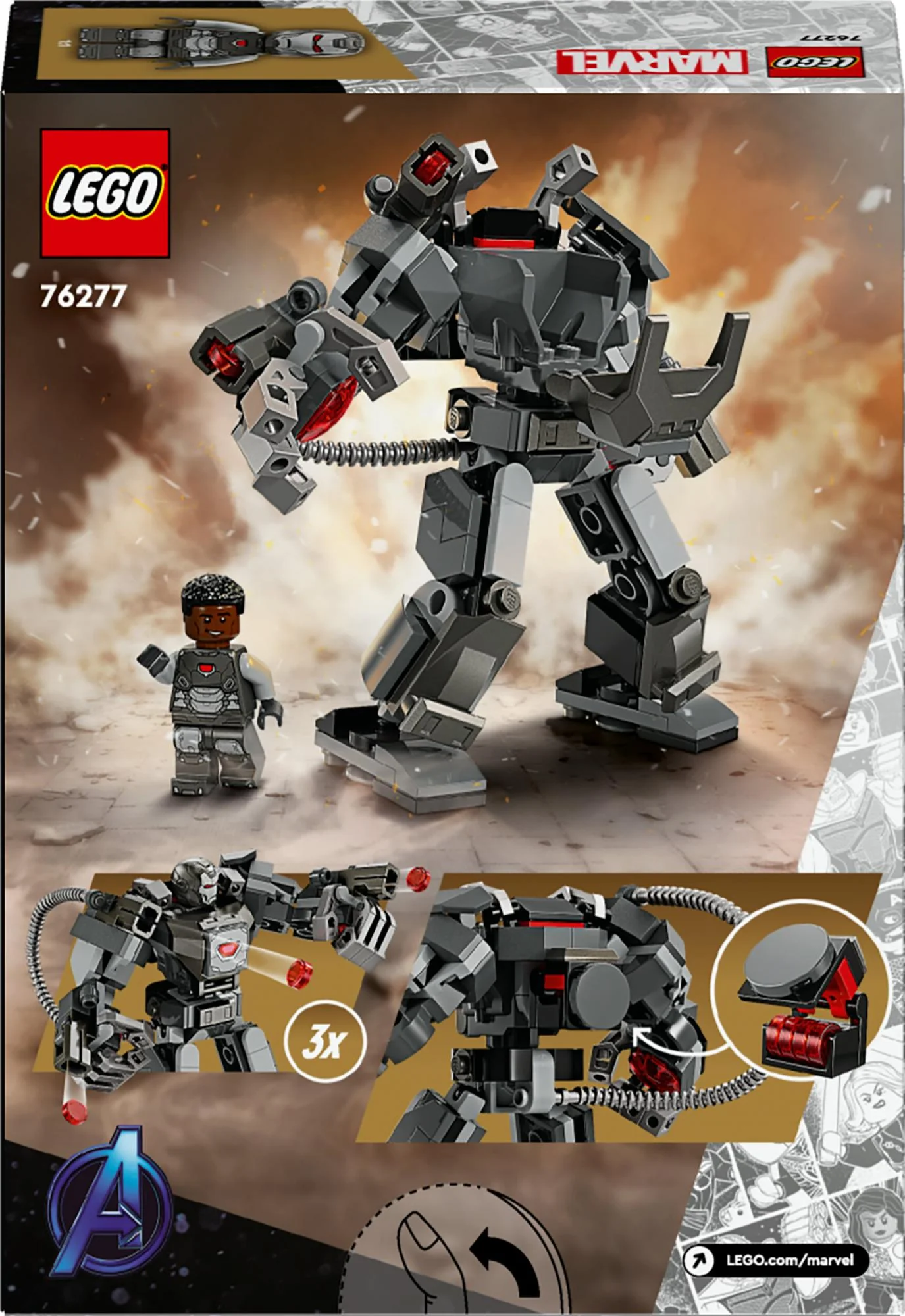 LEGO Super Heroes – War Machine Mech Armor