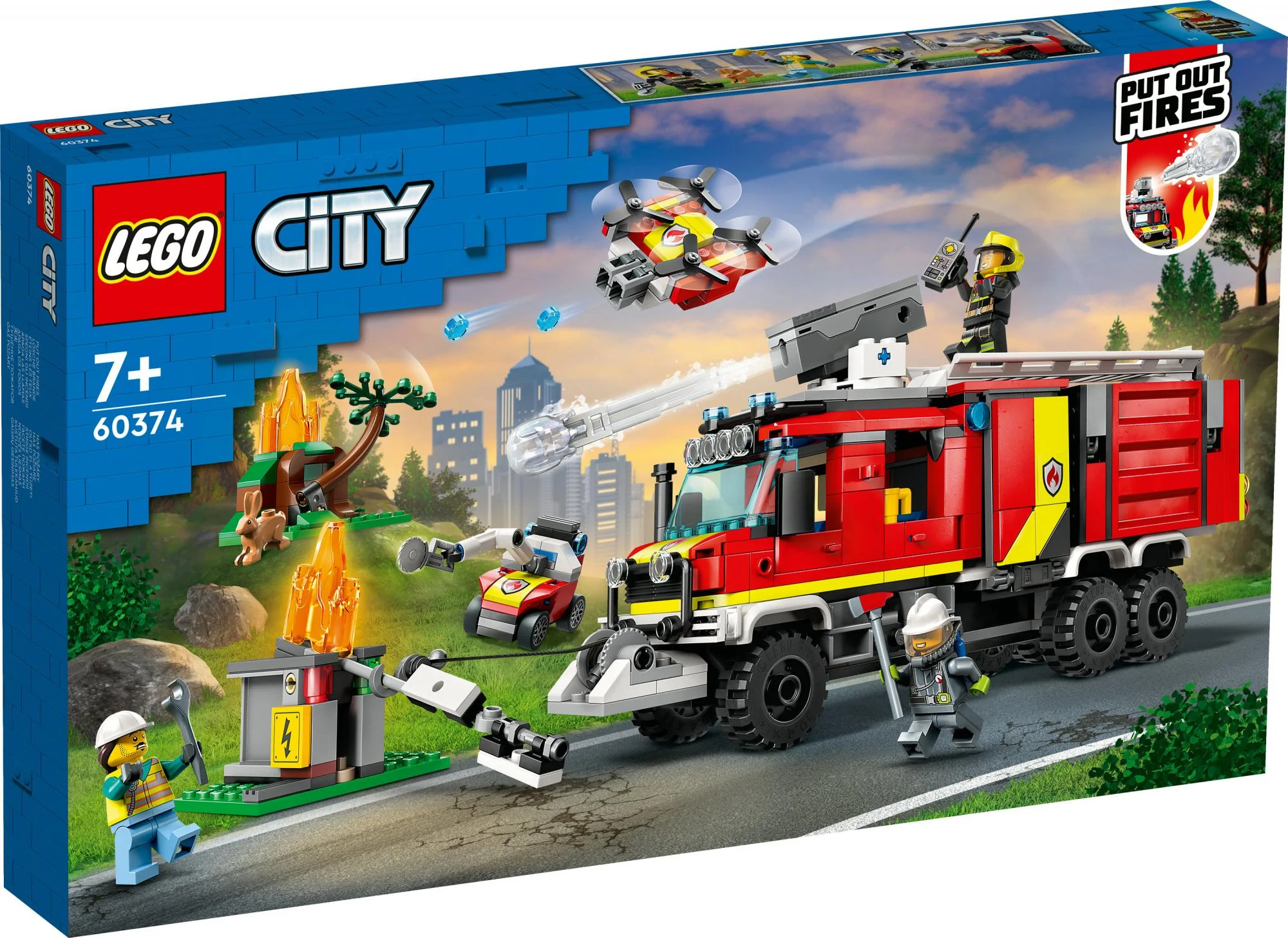 LEGO 60374 City Fire Brigade Command Vehicle